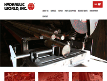 Tablet Screenshot of hydraulicworld.com